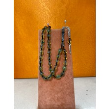 Firuze Gümüş Ateş Kehribar Tespih