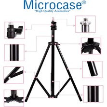 Microcase 5 Modlu Çok Fonksiyonlu Rgb Light Stick Işık Çubuğu + 2.1 Metre Tripod + Yuvarlak Başlık Tutucu AL4479