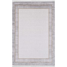 Artemis Halı Barok Antrasit Gold Çerçeve Desenli Halı