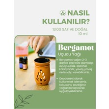 Aluula Zawira Her Damla Saflık:  Saf, Seyreltilmemiş Doğal Aromaterapi Bergamot Uçucu Yağı 10 Ml