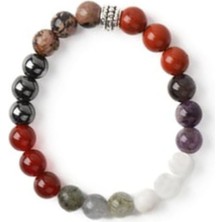 Zeynep Büyükbay Balgami Mizaç Doğal Taş Bileklik (8mm Küre Kesim)