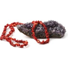 Zeynep Büyükbay Kırık Mercan Doğal Taş Dizi