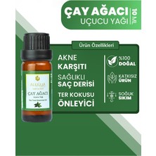 Aluula Zawira Her Damla Saflık:  Saf, Seyreltilmemiş Doğal Aromaterapi Çay Ağacı Uçucu Yağı 10 ml