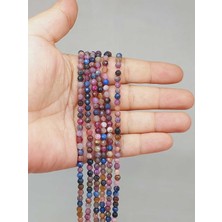 Yaşam Tohumu Yakut & Safir Taşı Dizi 4mm (51220)