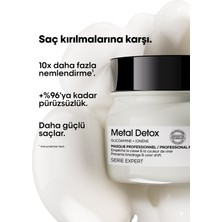 L'oreal Professionnel İşlem Görmüş ve Yıpranmış Saçlar İçin Metal Karşıtı Arındırıcı Maske 250 ml