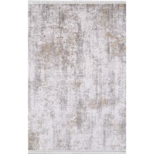 Artemis Halı Barok Antrasit Kiremit Modern Saçaklı Halı