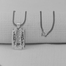 Takıhan Jilet 925 Ayar Erkek Gümüş Kolye