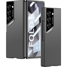 Samsung Galaxy Z Fold 6 Uyumlu Kılıf Kamera Korumalı Spor Tasarım Ince Sert Rubber Procase Kapak