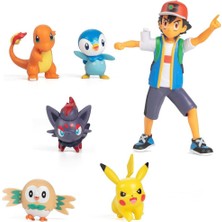 Neco Toys Pok PKW3781 Pokemon Battle 6'lı Figür Seti