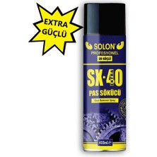 Extra Güçlü Profesyonel Sx-40 Pas Sökücü Sprey 400 Ml.