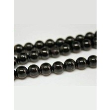 Yaşam Tohumu Çeyrek Dizi (9cm Uzunluğundadır!) Turmalin Taşı Çeyrek Dizi 8mm