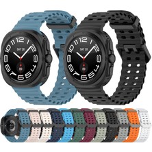 VShop Samsung Galaxy Watch 7 Ultra Silikon Saat Kayışı Için (Yurt Dışından)