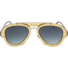 Vysen Nissim Altın Titanyum Unisex Güneş Gözlüğü