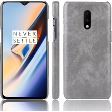 Manyi Mall Oneplus 7 Pro Uyumluluk Anti Scratch Lychee Desen Için Retro Kılıf (Yurt Dışından)