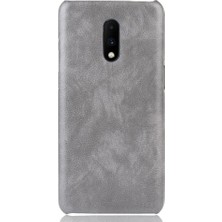 Manyi Mall Oneplus 7 Pro Uyumluluk Anti Scratch Lychee Desen Için Retro Kılıf (Yurt Dışından)