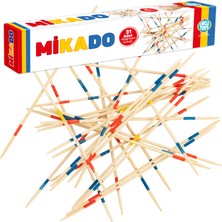 Circle Toys Mikado Spiel Çubukları Zeka ve Beceri Eğitici Ahşap Oyun