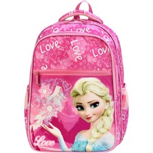 Tezzgelsin Su Geçirmez Beslenme Çantalı Ortopedik 3 Bölmeli Ilkokul Çantası Ortaokul Çantası Okul Çantası