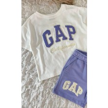 Gap Baby Premium Kalite Gap Şortlu Çocuk Takım / Gap Çocuk Yazlık Alt Üst Takım