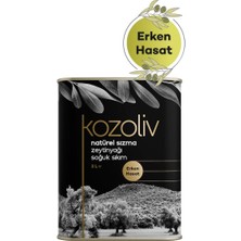 Kozoliv Erken Hasat Soğuk Sıkım Naturel Sızma Zeytinyağı 2 Lt Teneke Kutu