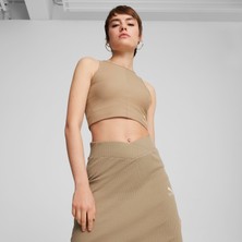 Puma Classıcs Ribbed Crop Top.67 Tshirt