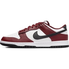 Nike Dunk Low Leather Unisex Sneaker Hakiki Deri Beyaz Spor Ayakkabı