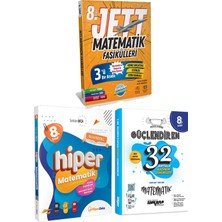 Ankara Yayıncılık 2025 LGS Matematik 32 Hafta - Hiper Matematik Etkinlikli - Ünlüler Karması Jett Matematik