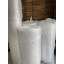 Aybaş Kağıtçılık 1.Kalite Balonlu Naylon Patpat, 100Cm X 50 Metre, 45.Gram - Eşya Koruma Balonlu Pat Pat