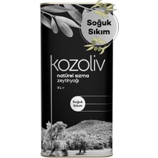 Kozoliv Soğuk Sıkım Naturel Sızma Zeytinyağı 5 Lt Teneke Kutu