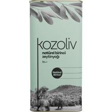 Kozoliv Naturel Birinci Zeytinyağı 5 Lt Teneke Kutu