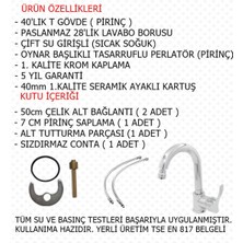 Vos Versa Yms Mix Kuğu Lavabo Bat. Lüx (Wave-Bideli) Metal XW-016