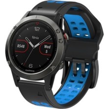 Markacase Garmin Tactix Delta (26MM) Çift Sıralı Silikon Saat Kordonu