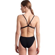 Arena Multi Stripes Swimsuitalylace Back Kadın Yüzücü Mayosu 007158560