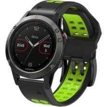 Markacase Garmin Tactix Delta (26MM) Çift Sıralı Silikon Saat Kordonu