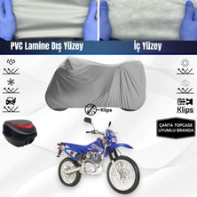 Ultra Shop Kanuni Cheetah 125 Motosiklet Brandası Çanta Topcase Uyumlu Motor Branda