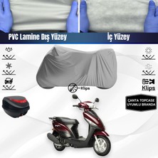 Ultra Shop Kuba Golf 100 Motosiklet Brandası Çanta Topcase Uyumlu Motor Branda