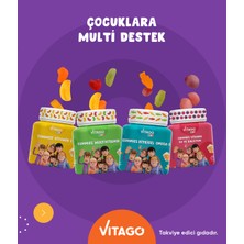 Vitago 4'lü Paket Vitago Kids Gummies Vitamin Seti