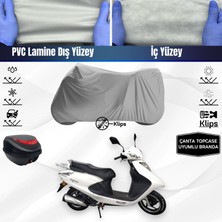 Ultra Shop Kanuni Dolphin 100 Motosiklet Brandası Çanta Topcase Uyumlu Motor Branda