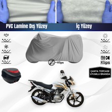Ultra Shop Kuba Kr 139 Motosiklet Brandası Çanta Topcase Uyumlu Motor Branda