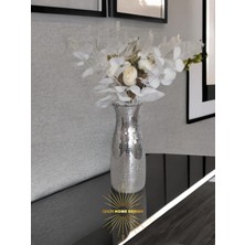 Home Işıltı Home Desıng Aynalı Cam Vazo Gri