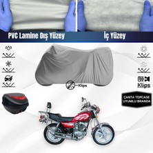 Ultra Shop Kuba KB150-B Motosiklet Brandası Çanta Topcase Uyumlu Motor Branda