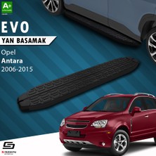 S-Dizayn Opel Antara Evo Siyah Yan Basamak 183 Cm 2006-2015 A+ Kalite