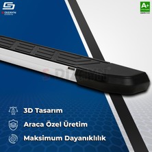 S-Dizayn Dacia Duster 2 NewLine Aluminyum Yan Basamak 179 Cm 2018-2023 A+ Kalite