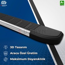 S-Dizayn Chery Tiggo7 Pro S-Line Krom Yan Basamak 183 Cm 2022 Üzeri A+ Kalite