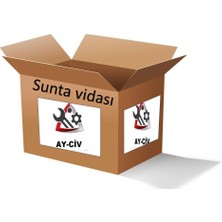 Ay-Civ Ayaz 6X90 Sunta Vidası 100 Adet Dın 7505