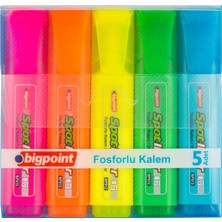 Bigpoint Fosforlu Kalem 5'li Set