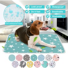 Huoxun Shop B Aptal Kedi Yavrusu Tarzı 35X45CM Köpek Idrar Emici Kumaşlı Yıkanabilir Eğitim Pedi Su Geçirmez Koltuk Kapağı Soğutucu Mat-Köpek Bezi Yeniden Kullanılabilir (Yurt Dışından)