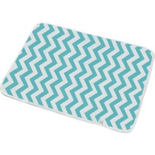 Huoxun Shop B Yeşil Okyanus Tarzı 35X45CM Köpek Idrar Emici Kumaşlı Yıkanabilir Eğitim Pedi Su Geçirmez Koltuk Kapağı Soğutucu Mat-Köpek Bezi Yeniden Kullanılabilir (Yurt Dışından)
