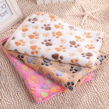 Huoxun Shop B Mor Tarzı 60X40CM Köpek Pençe Havlu Halı Pet Mat Köpek Yatağı Kış Sıcak Kedi Mercan Kadife Havlu Battaniye Uyku Örtüsü Havlu Yastık Pet Malzemeleri (Yurt Dışından)