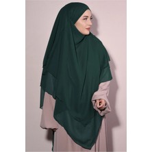 Flora Tekstil Tesettür Şifon Sufle Hazır Peçeli Şal SFL2401