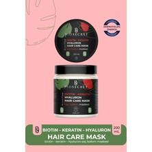 Biosecret Saç Bakım Maskesi Biotin-Keratin-Hyaluron Hair Care Mask 200ML